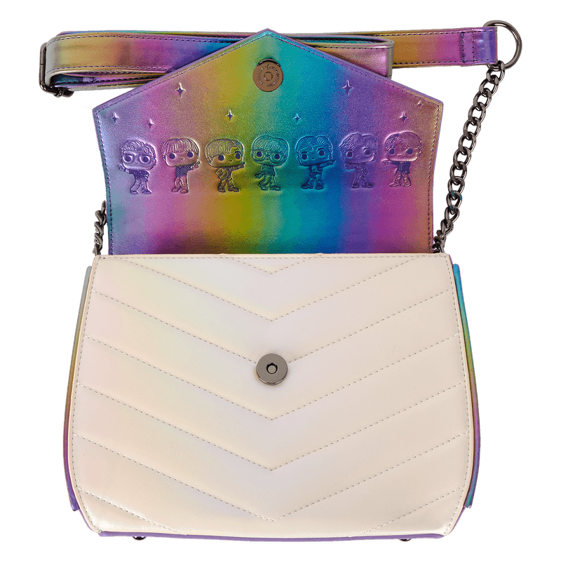 Produktbild Loungefly BTS Iridescent Quilted Crossbody Bag 2 von 9