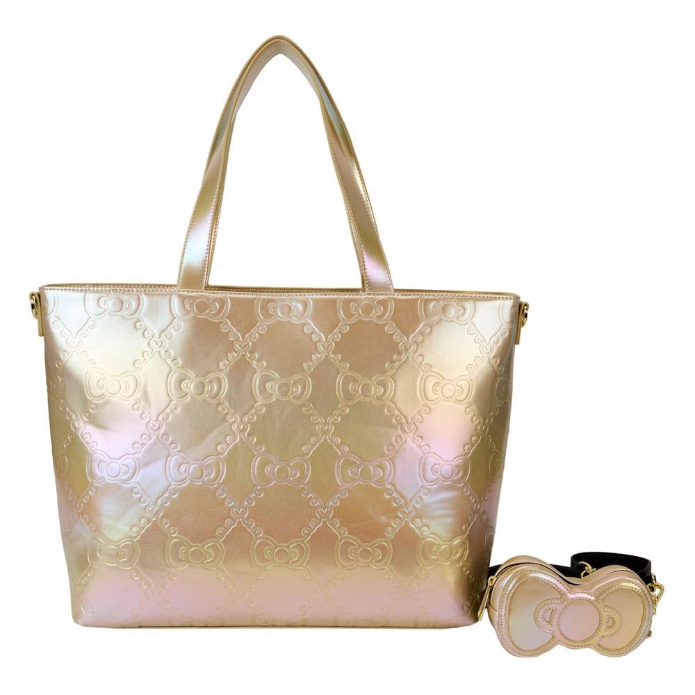 Loungefly Hello Kitty by Loungefly Tragetasche 50th Anniversary Gold