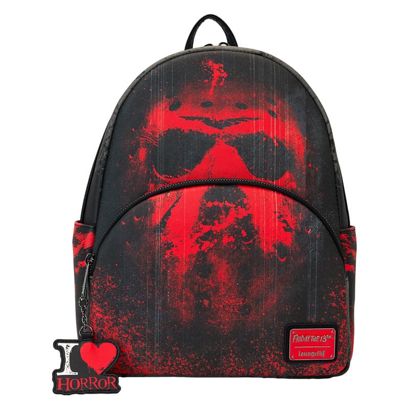 Loungefly Friday the 13th I Heart Horror Friday The 13th Mini Backpack
