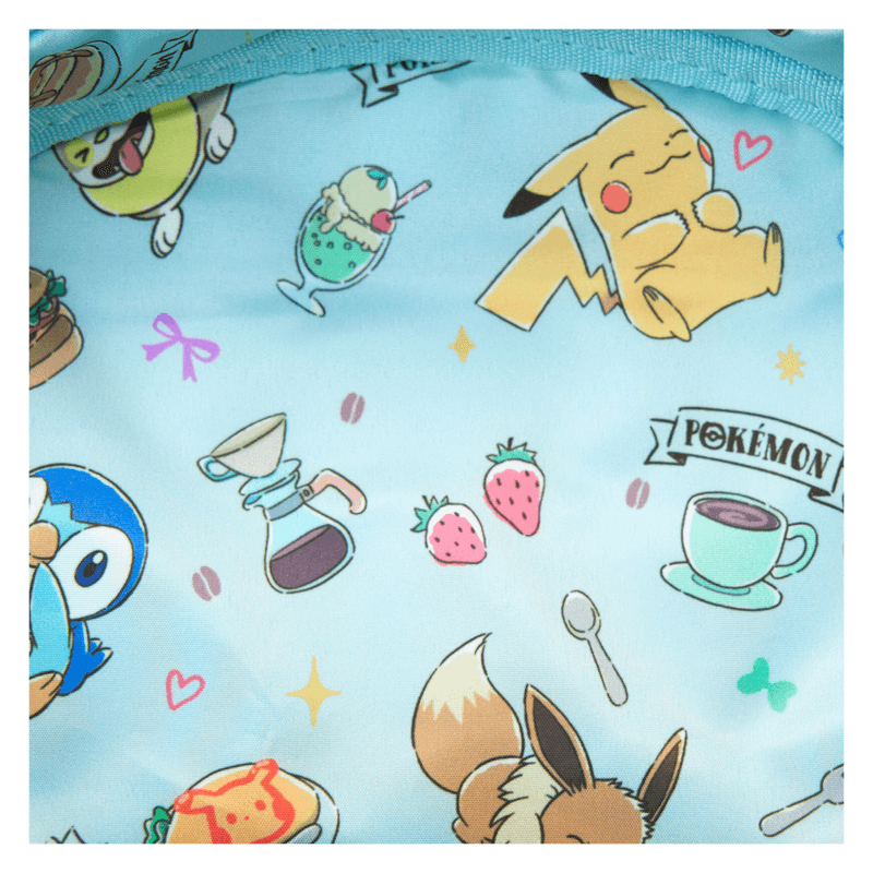 Produktbild Loungefly Pokémon Café Triple Pocket Mini Backpack 2 von 6
