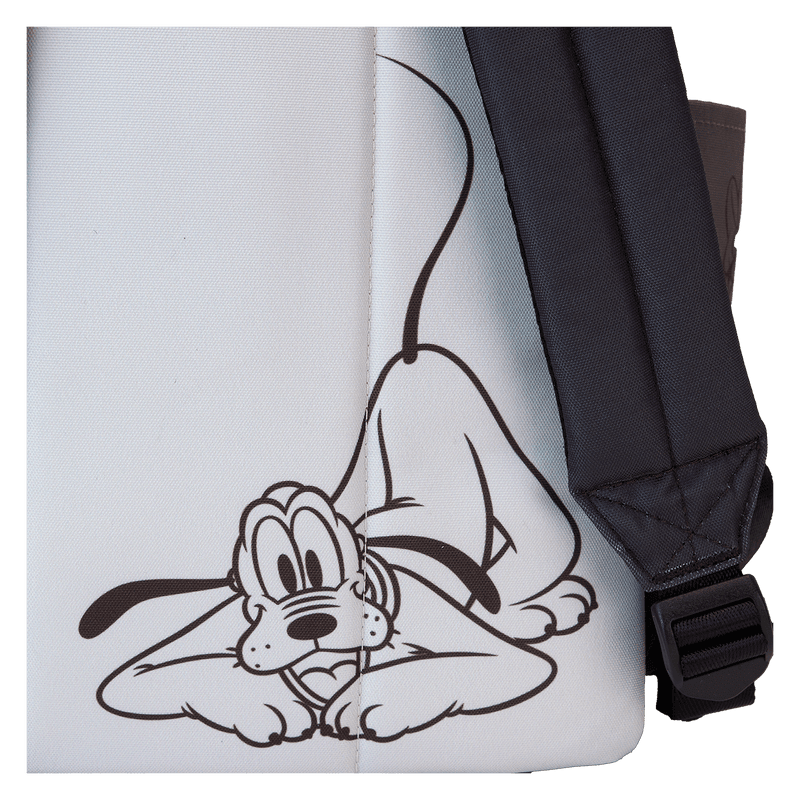 Produktbild Loungefly Disney Mickey & Friends Canvas Nylon Full-Size Backpack  3 von 6