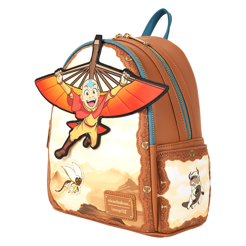 Produktbild Loungefly Avatar: The Last Airbender Aang Glider Staff Mini Backpack  6 von 6