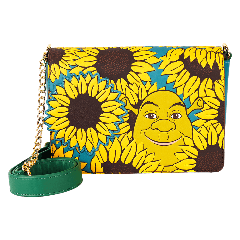 Loungefly Shrek & Donkey Sunflower Field Crossbody Bag