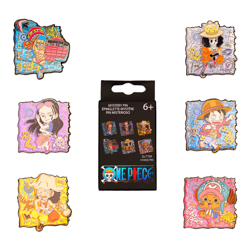 Loungefly One Piece Map Mystery Box Pin