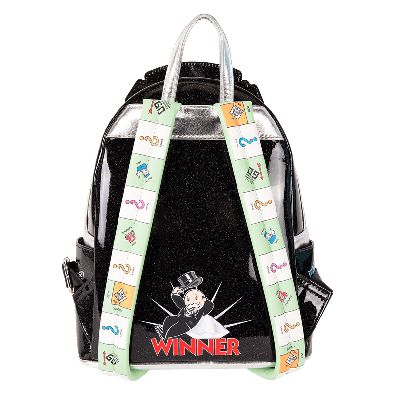 Produktbild Loungefly Monopoly 90th Anniversary Pennybags Glitter Cosplay Mini Backpack 4 von 6