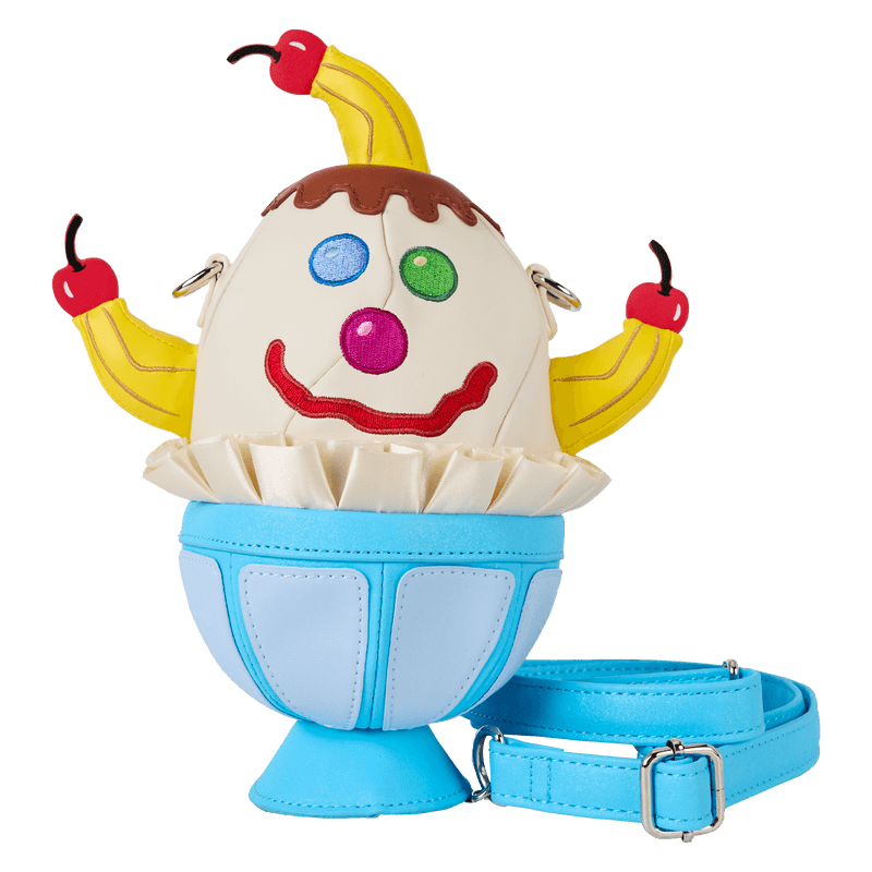 Loungefly SpongeBob Squarepants Goofy Goober Ice Cream Sundae Figural Crossbody Bag
