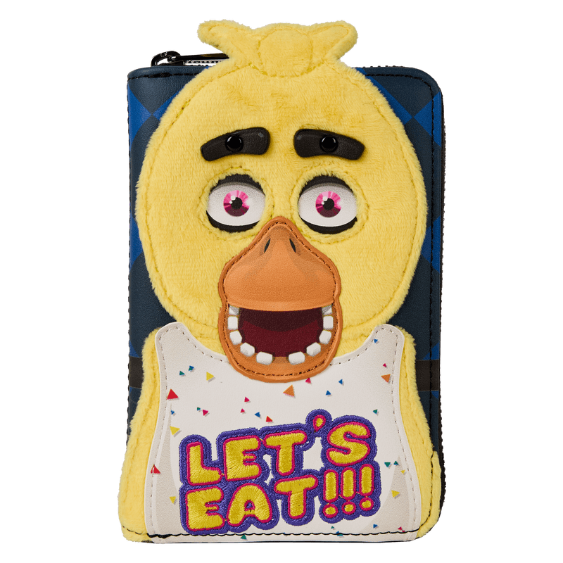 Loungefly Five Nights at Freddy's Chica Plush Cosplay Zip Around Wallet