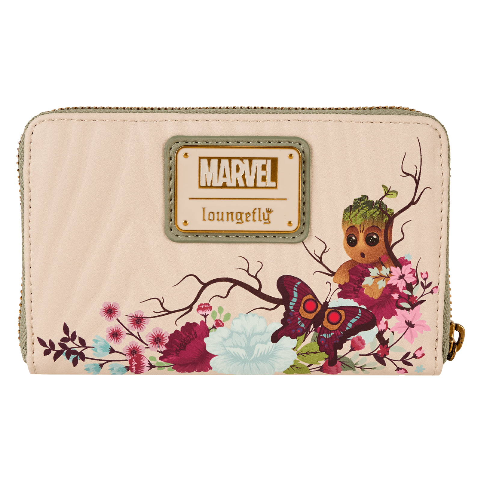 Produktbild Marvel Guardians of the Galaxy Floral Groot Zip Around Wallet 3 von 5