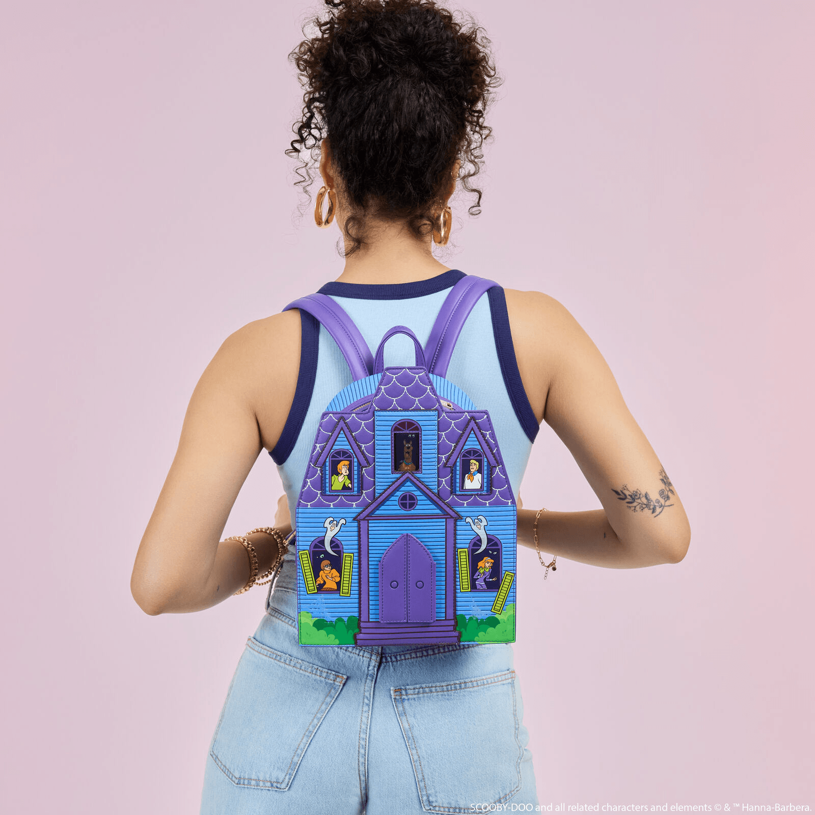 Produktbild Scooby-Doo™ Mystery Inc. Haunted Mansion Lenticular Mini Backpack 3 von 3