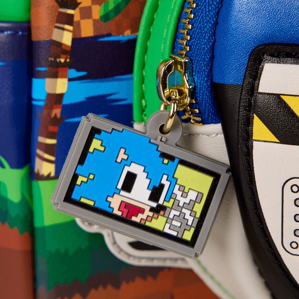 Produktbild Loungefly Sonic The Hedgehog Light Up Mini Backpack 5 von 7