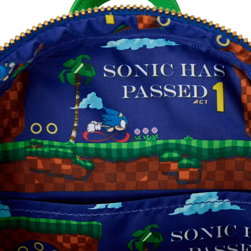 Produktbild Loungefly Sonic The Hedgehog Light Up Mini Backpack 2 von 7