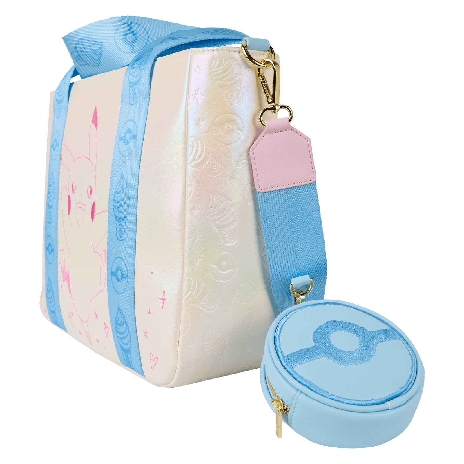 Produktbild Pokémon Iridescent Pikachu Tote Crossbody Bag with Coin Bag 3 von 5
