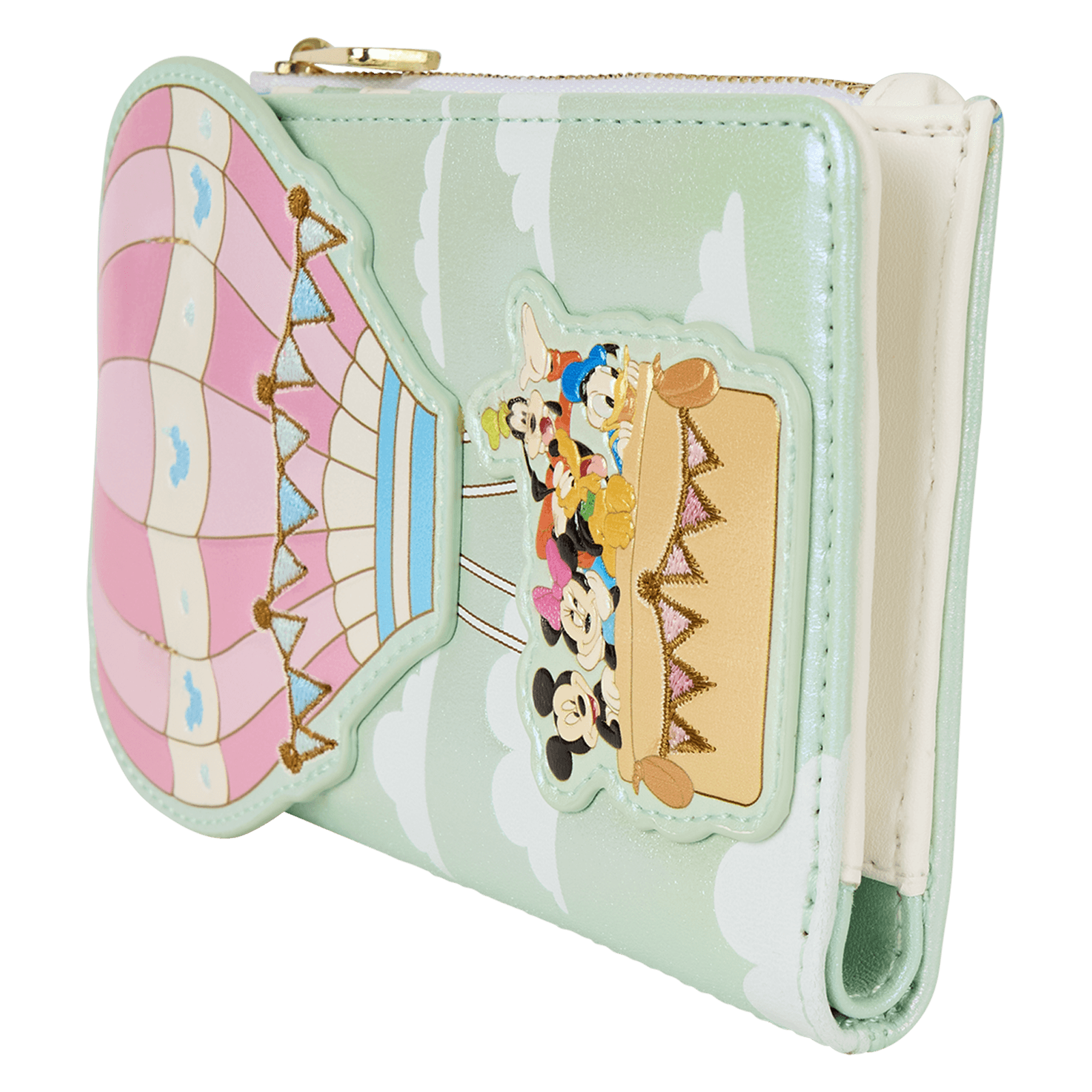 Produktbild Loungefly Disney Mickey & Friends Hot Air Balloon Flap Wallet 4 von 5