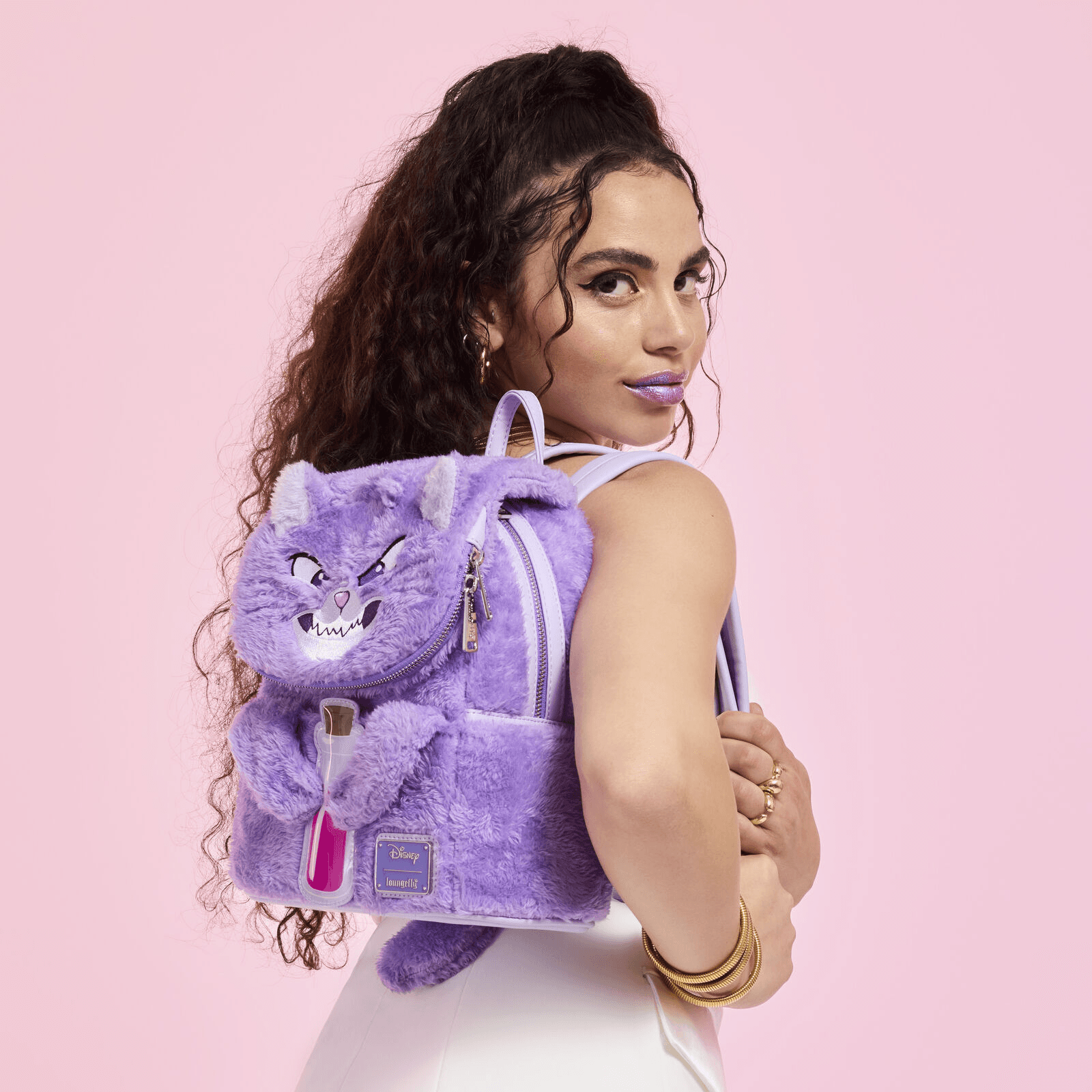 Produktbild Loungefly Disney The Emperor's New Groove Yzma Cat Plush Cosplay Mini Backpack 5 von 6