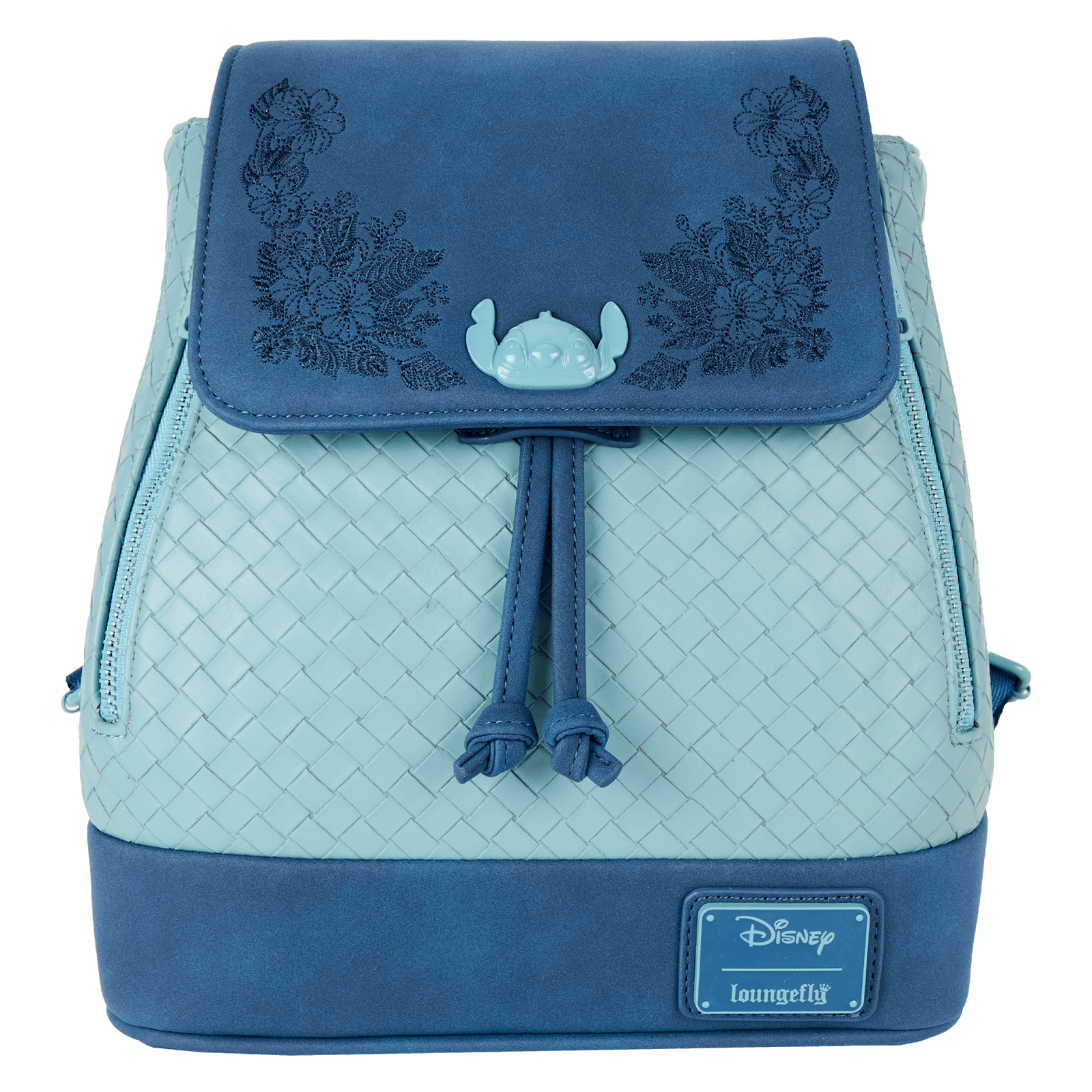 Funko Disney - Lilo & Stitch - Loungefly Embroidered Woven Drawstring Mini Backpack