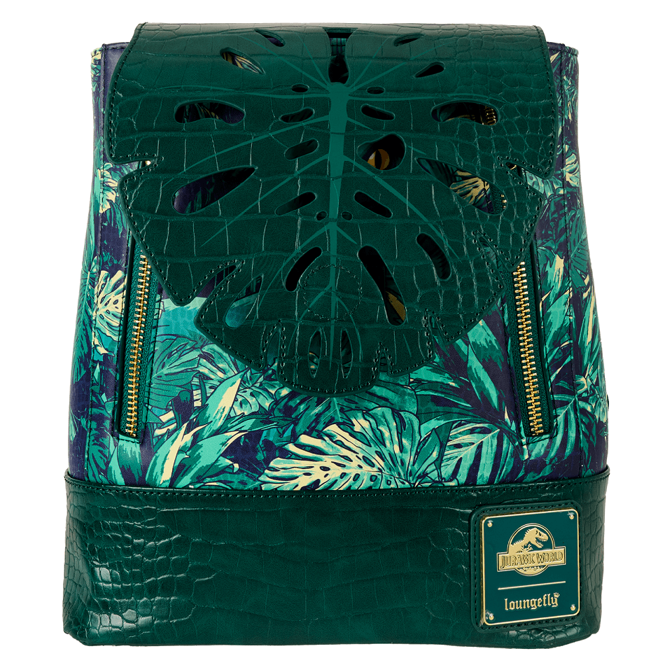 Jurassic World Jungle Velociraptor Glow Drawstring Mini Backpack