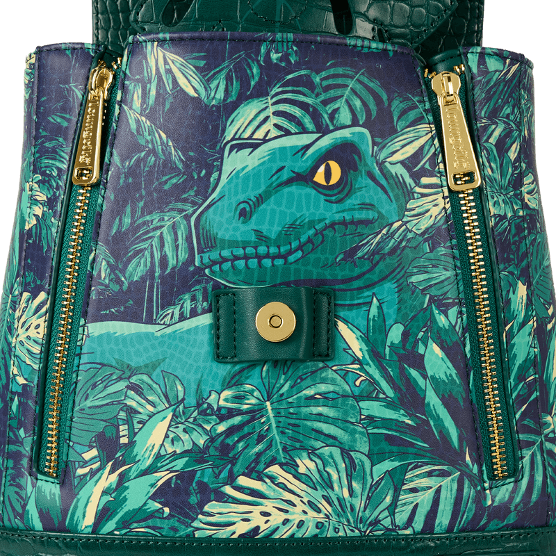 Produktbild Jurassic World Jungle Velociraptor Glow Drawstring Mini Backpack 6 von 8