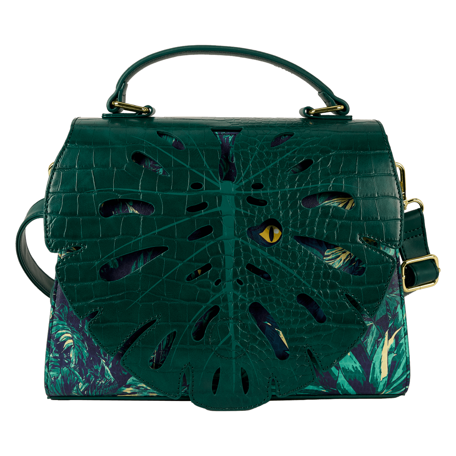 Jurassic World Jungle Velociraptor Glow Crossbody Bag