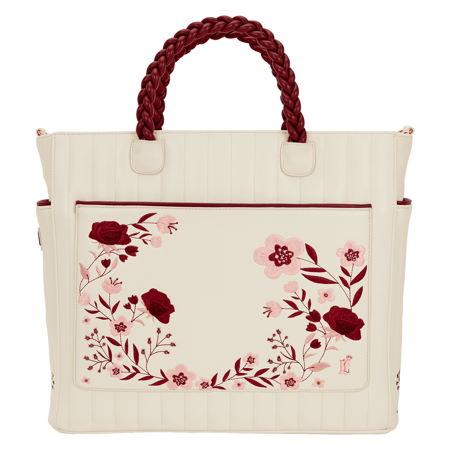 Loungefly Umhängetasche Figural Cream & Red Floral