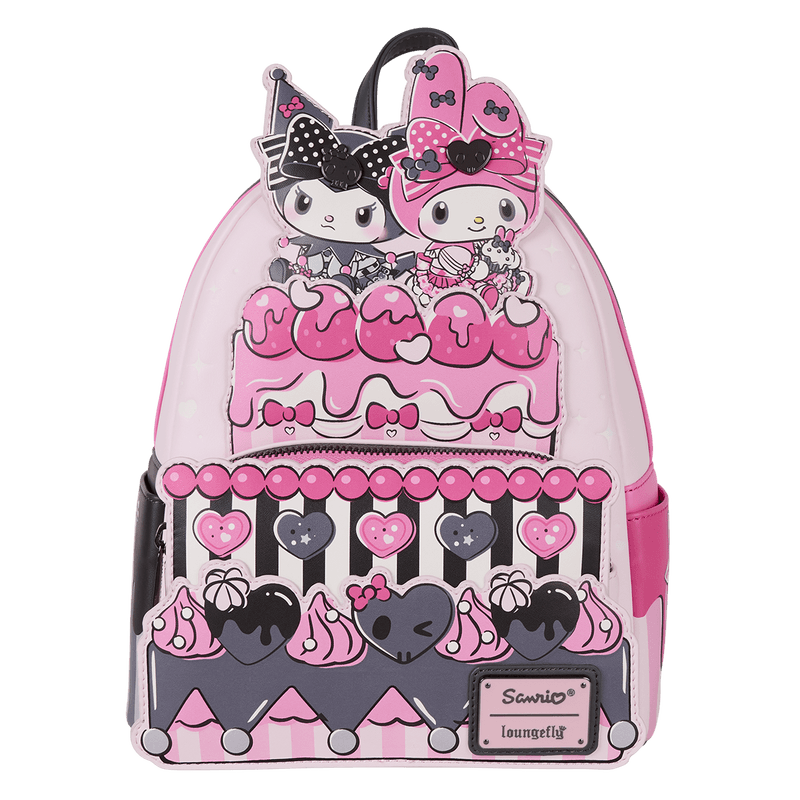 Loungefly Sanrio My Melody & Kuromi Cake Mini Backpack