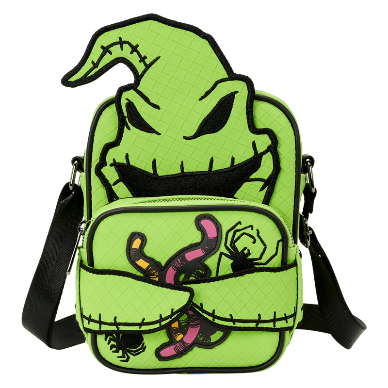 Loungefly Disney The Nightmare Before Christmas Oogie Boogie Glow Crossbuddies® Cosplay Crossbody Bag with Coin Bag