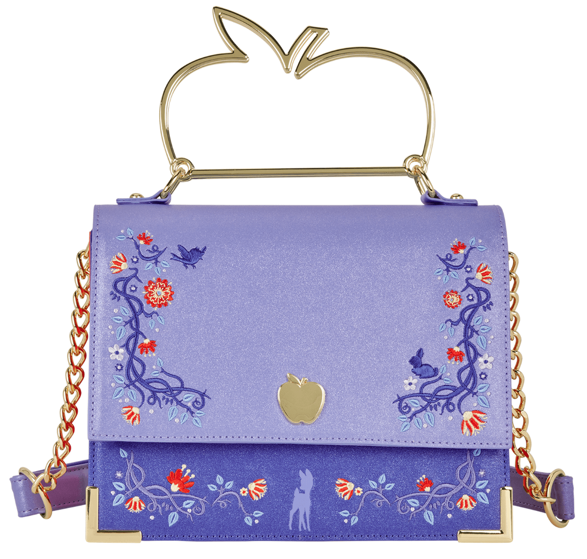 Loungefly Disney Snow White Shimmer Crossbody Bag