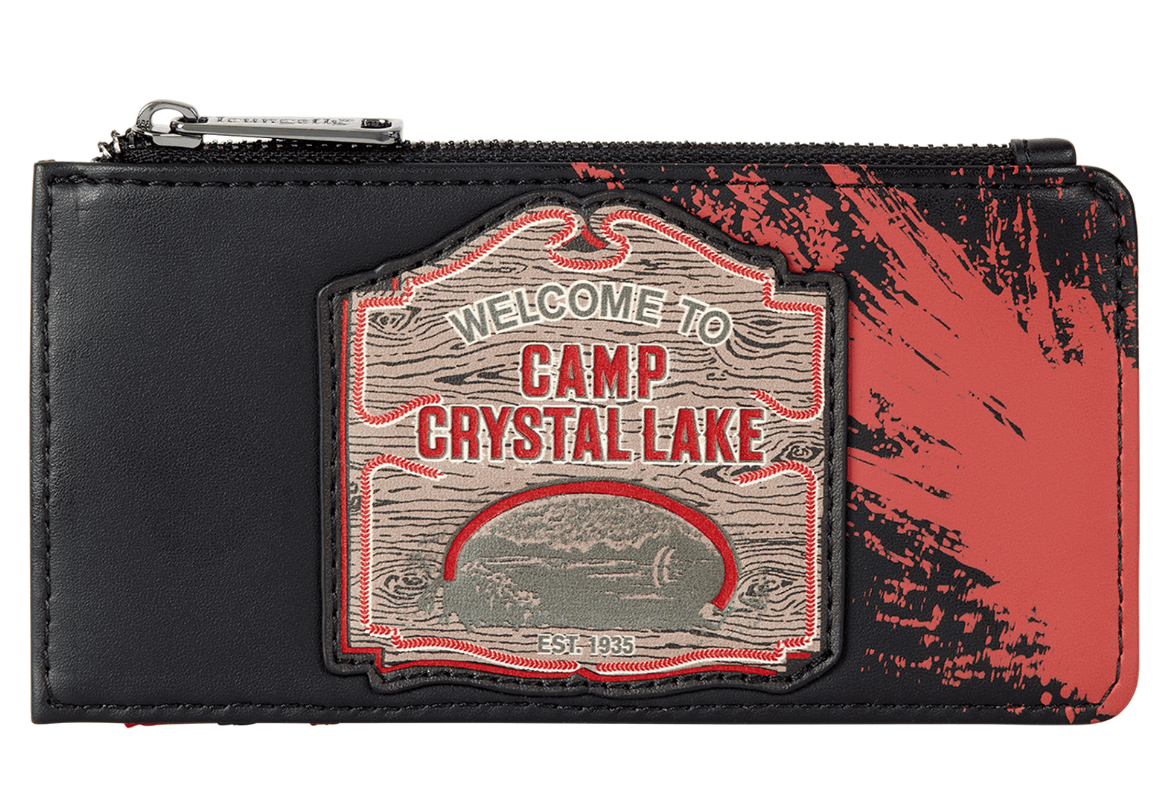 Loungefly Friday the 13th Camp Crystal Lake Large Card Holder