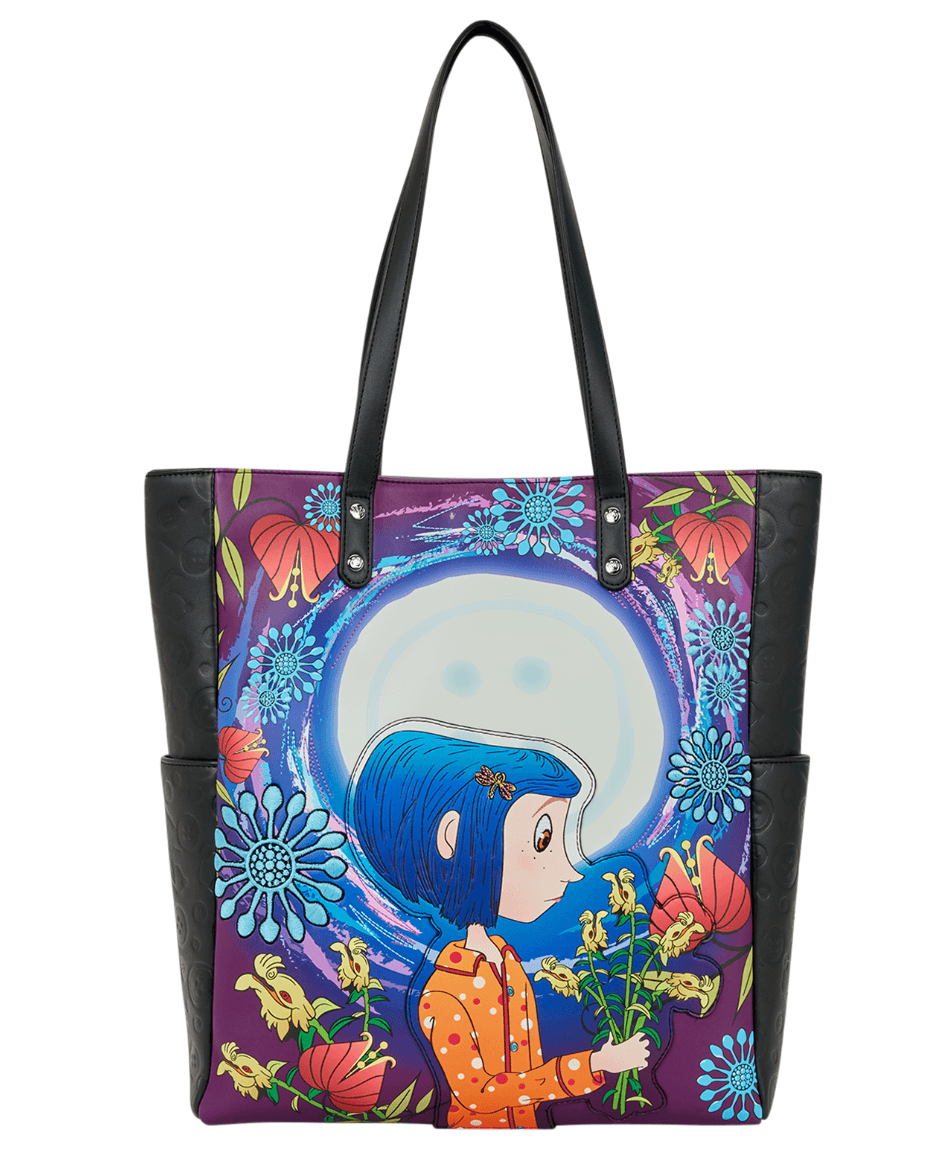 Loungefly Coraline Garden Glow Tote Bag