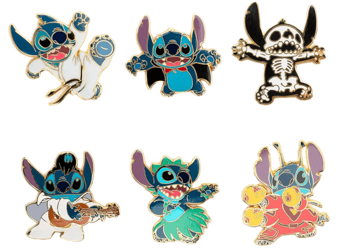 Loungefly Disney Stitch Mystery Blind Box Enamel Pin