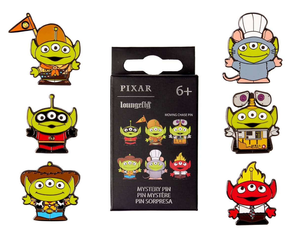 Loungefly Pixar Alien Remix Mystery Box Pin