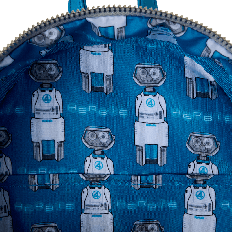 Produktbild Loungefly Marvel Fantastic Four H.E.R.B.I.E. Cosplay Mini Backpack 2 von 7