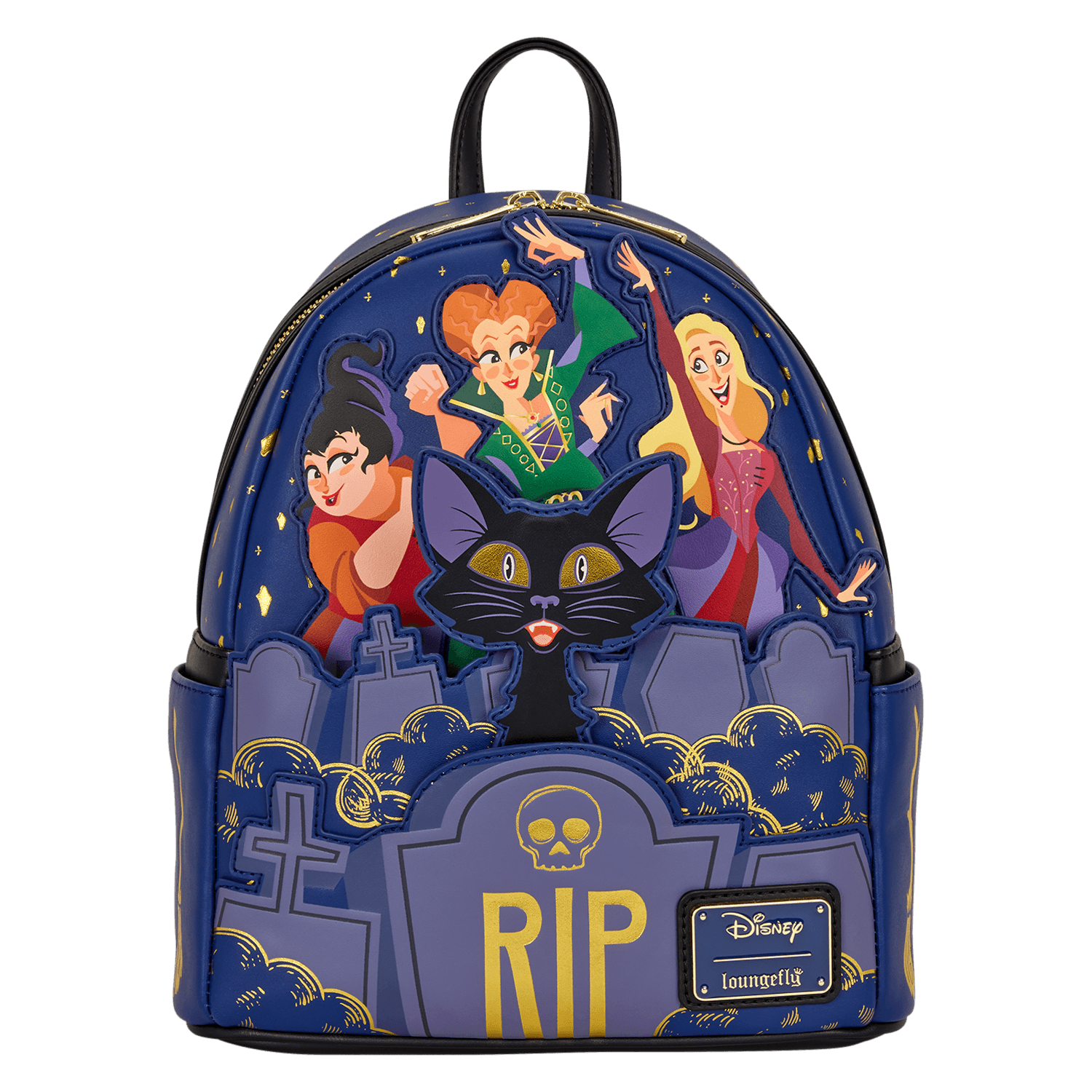 Loungefly Disney Hocus Pocus Sanderson Sisters Graveyard Mini Backpack