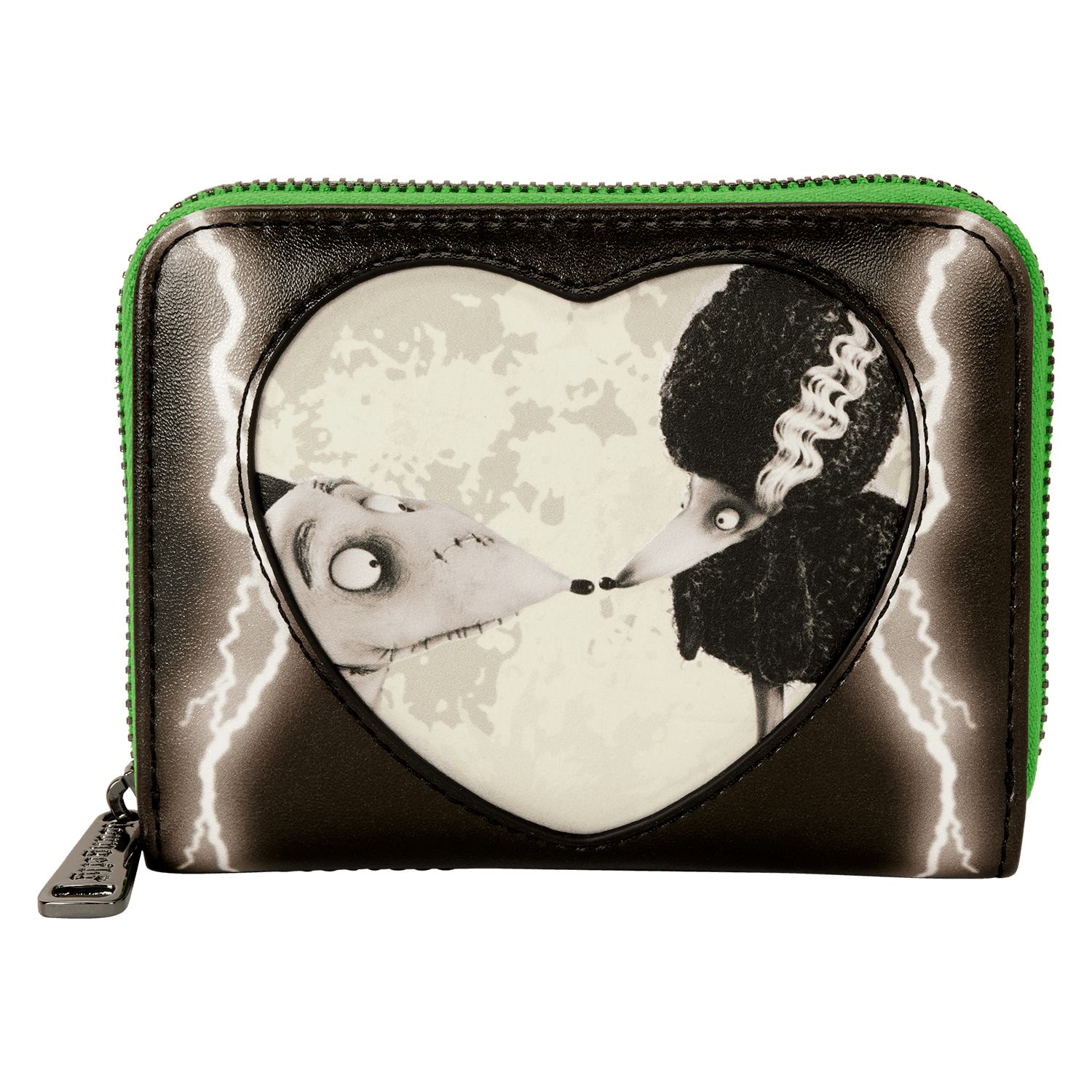 Loungefly Disney Frankenweenie Sparky & Persephone Glow Zip Around Wallet