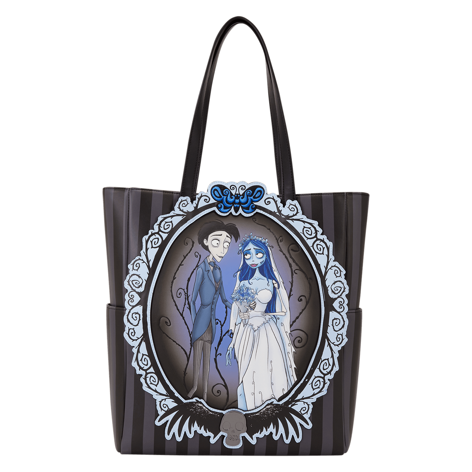Loungefly Corpse Bride Victor & Emily Tote Bag