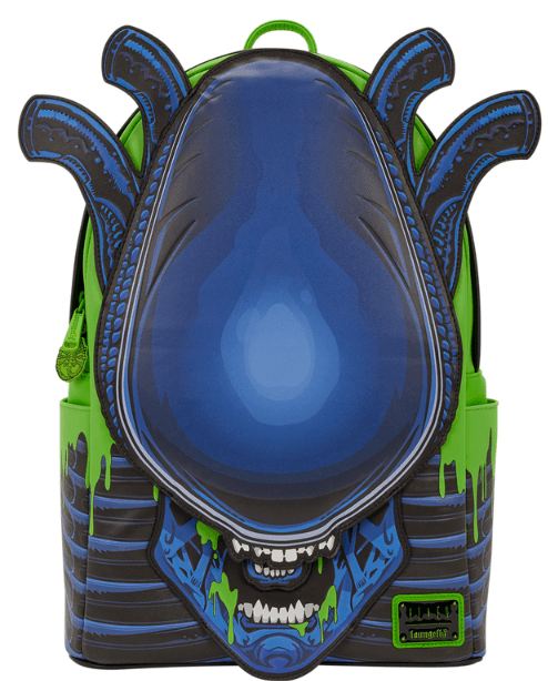 Loungefly Alien Xenomorph Cosplay Glow Full-Size Backpack