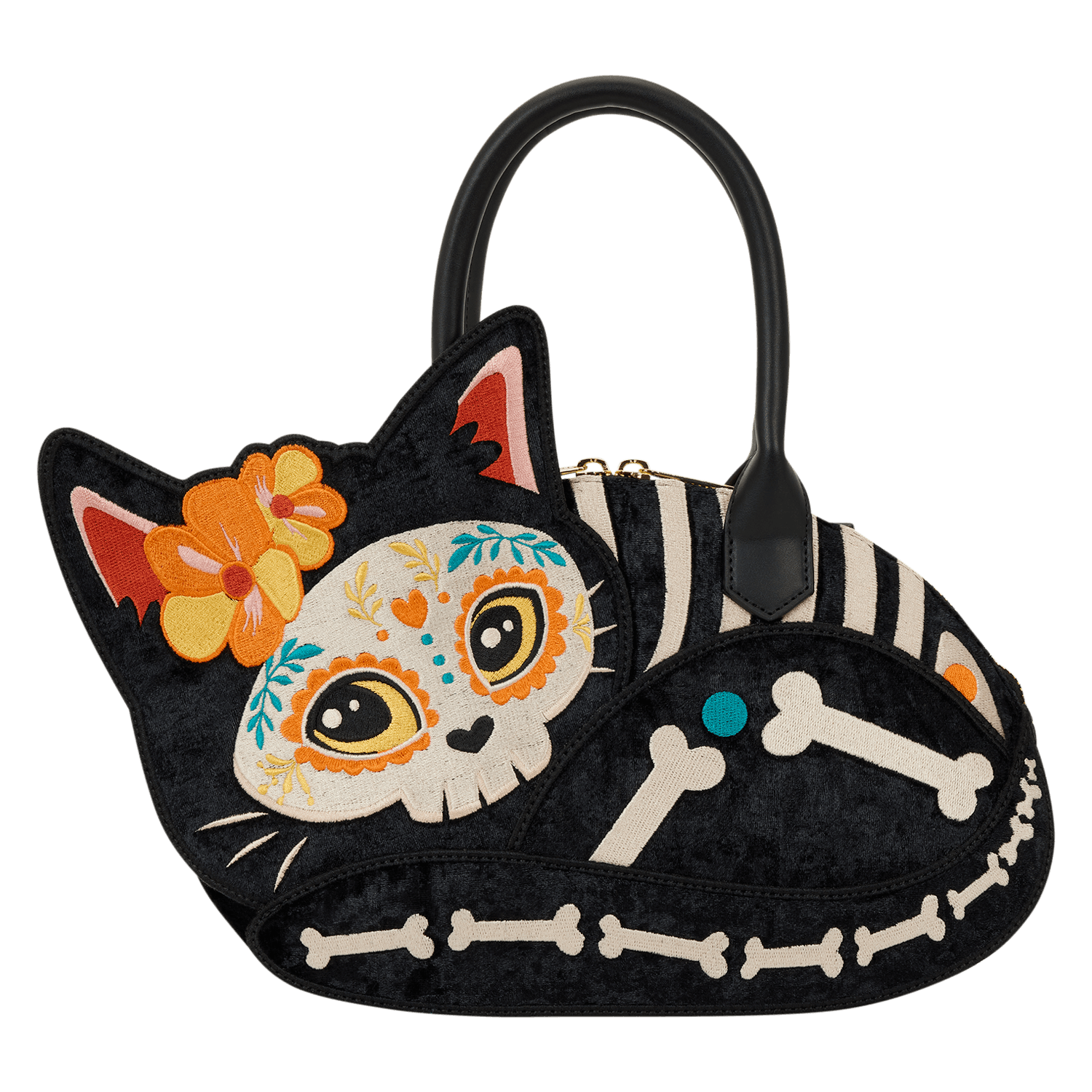 Loungefly Día de los Muertos Cat Alebrije Crossbody Bag