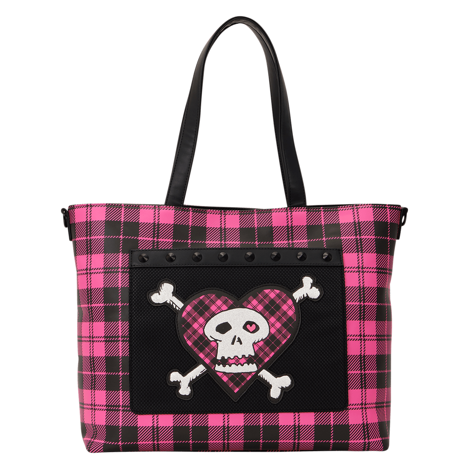 Loungefly Avril Lavigne Logo Tote Crossbody Bag with Coin Bag