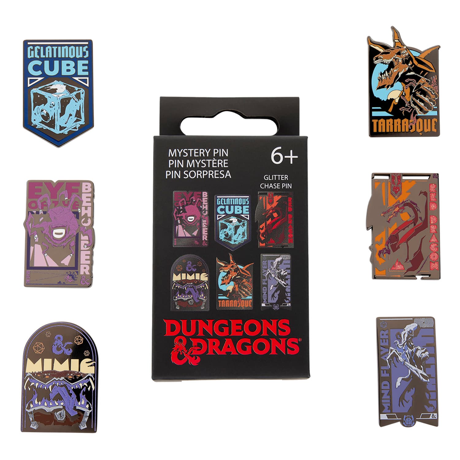 Loungefly Dungeons & Dragons Mystery Box Pin