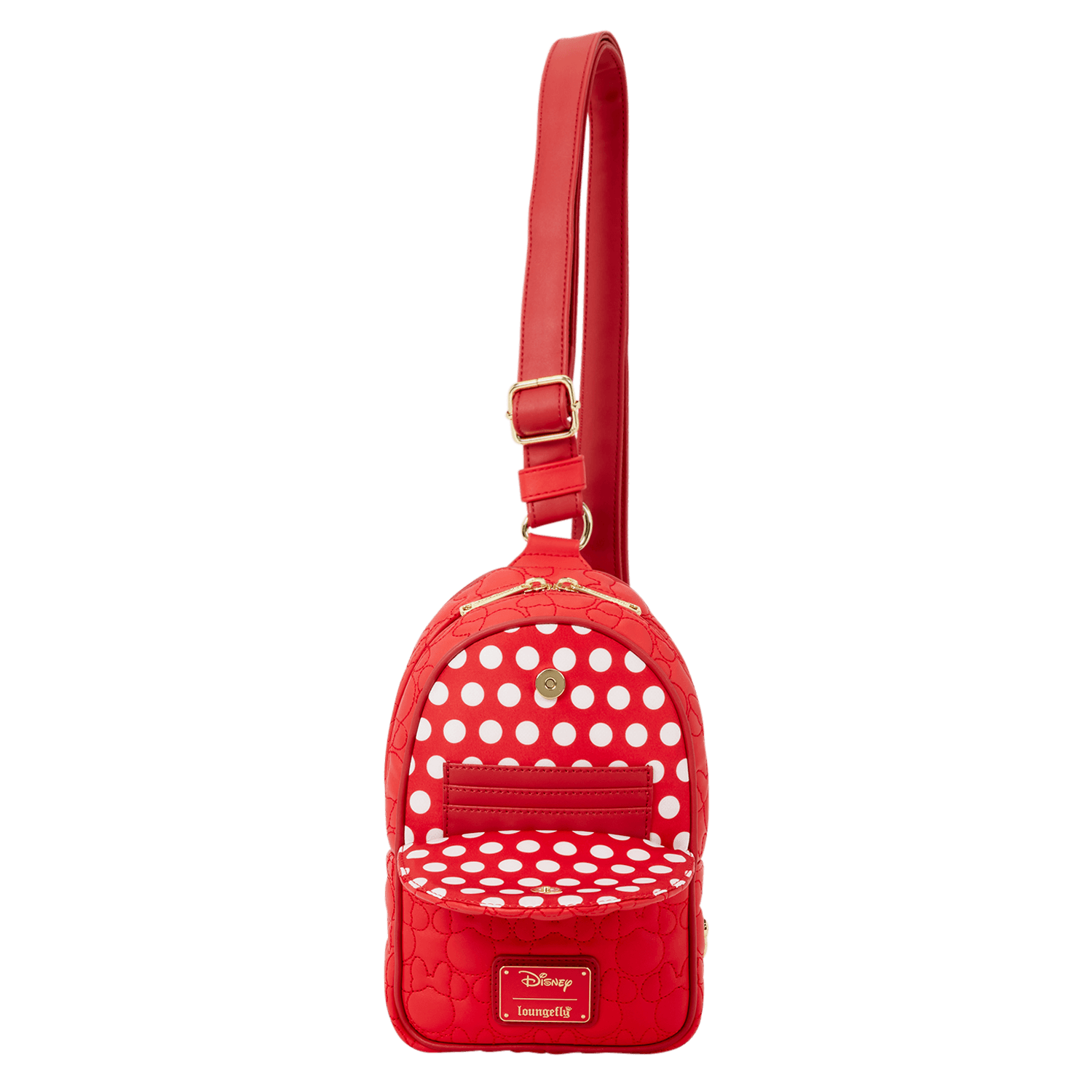 Loungefly Disney Minnie Mouse wandelbare Sling-Tasche