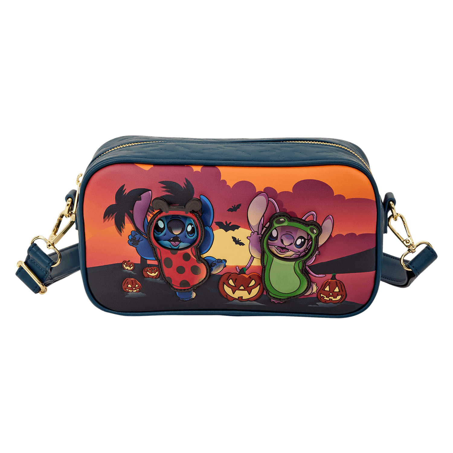Loungefly Disney Stitch & Angel Halloween Costume Crossbody Bag