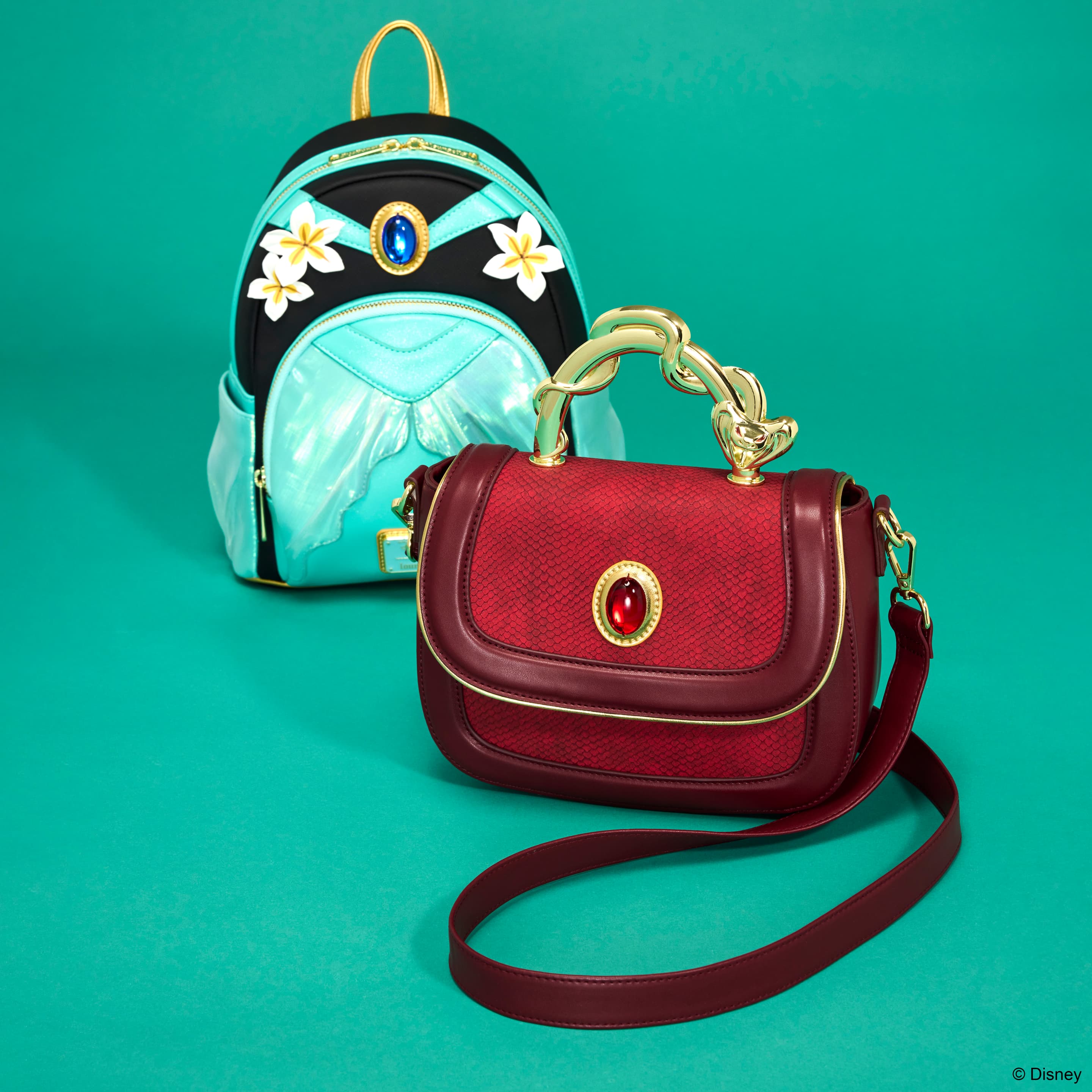 Loungefly Disney Aladdin Prinzessin Jasmin Kobra Umhängetasche
