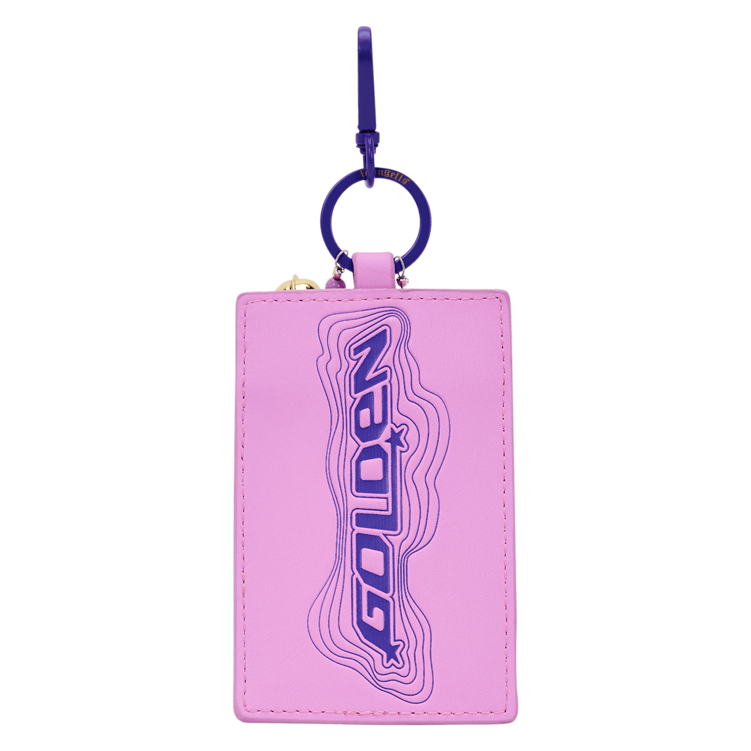 Loungefly KPop Demon Hunters HUNTR/X Mini-Rucksack mit Fotokarten-Anhänger