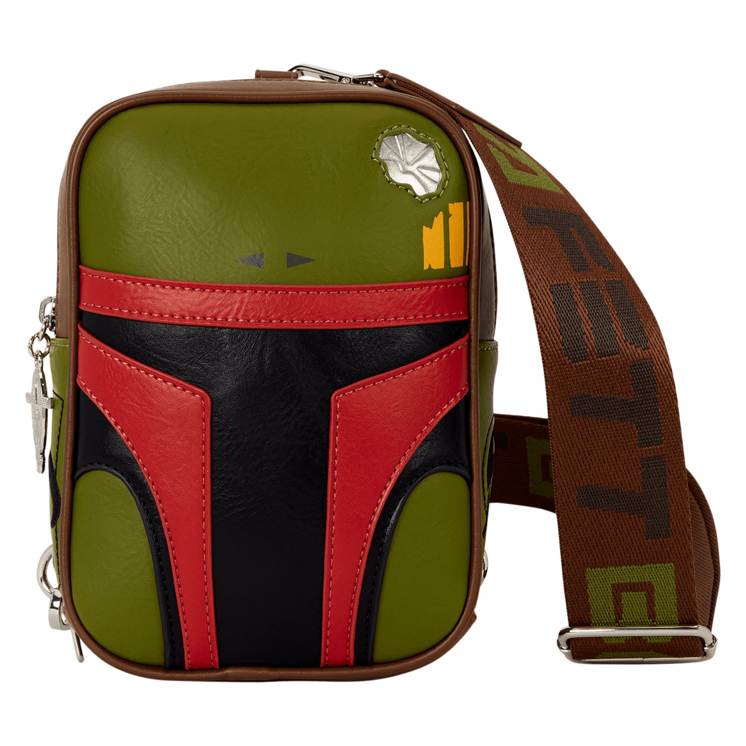 Loungefly Star Wars Boba Fett Cosplay Sling Crossbody Bag