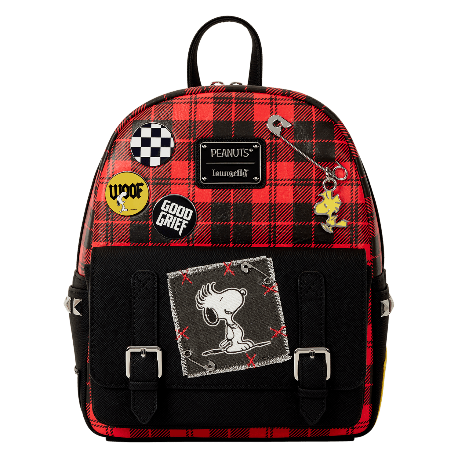 Loungefly Peanuts Punk Snoopy Grunge Mini-Rucksack