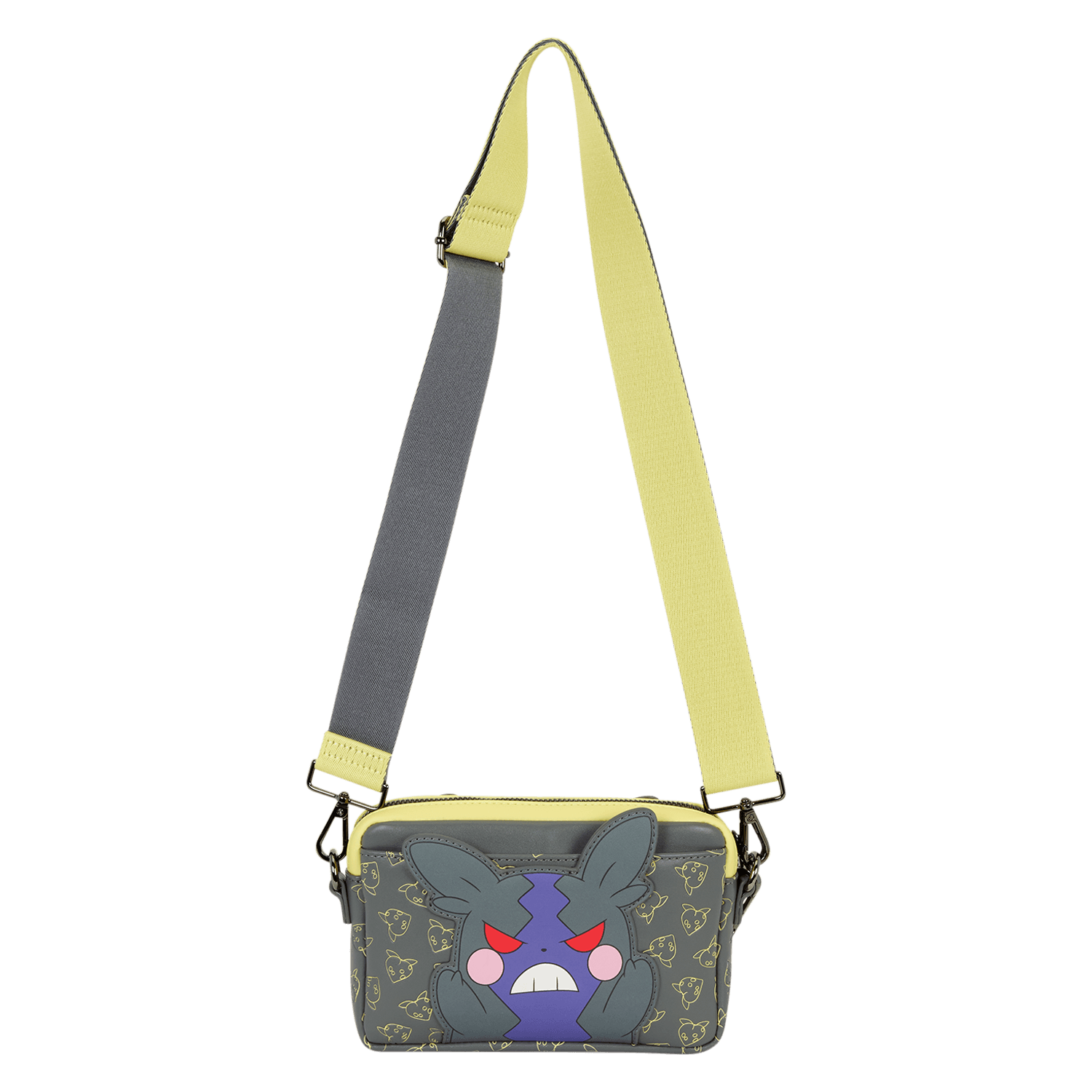 Loungefly Pokémon Morpeko wendbare Umhängetasche mit Erdbeer-Anhänger