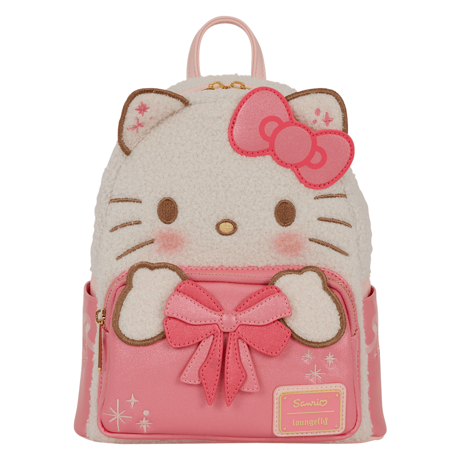 Loungefly Sanrio Hello Kitty Holiday Light-Up Plüsch Mini-Rucksack
