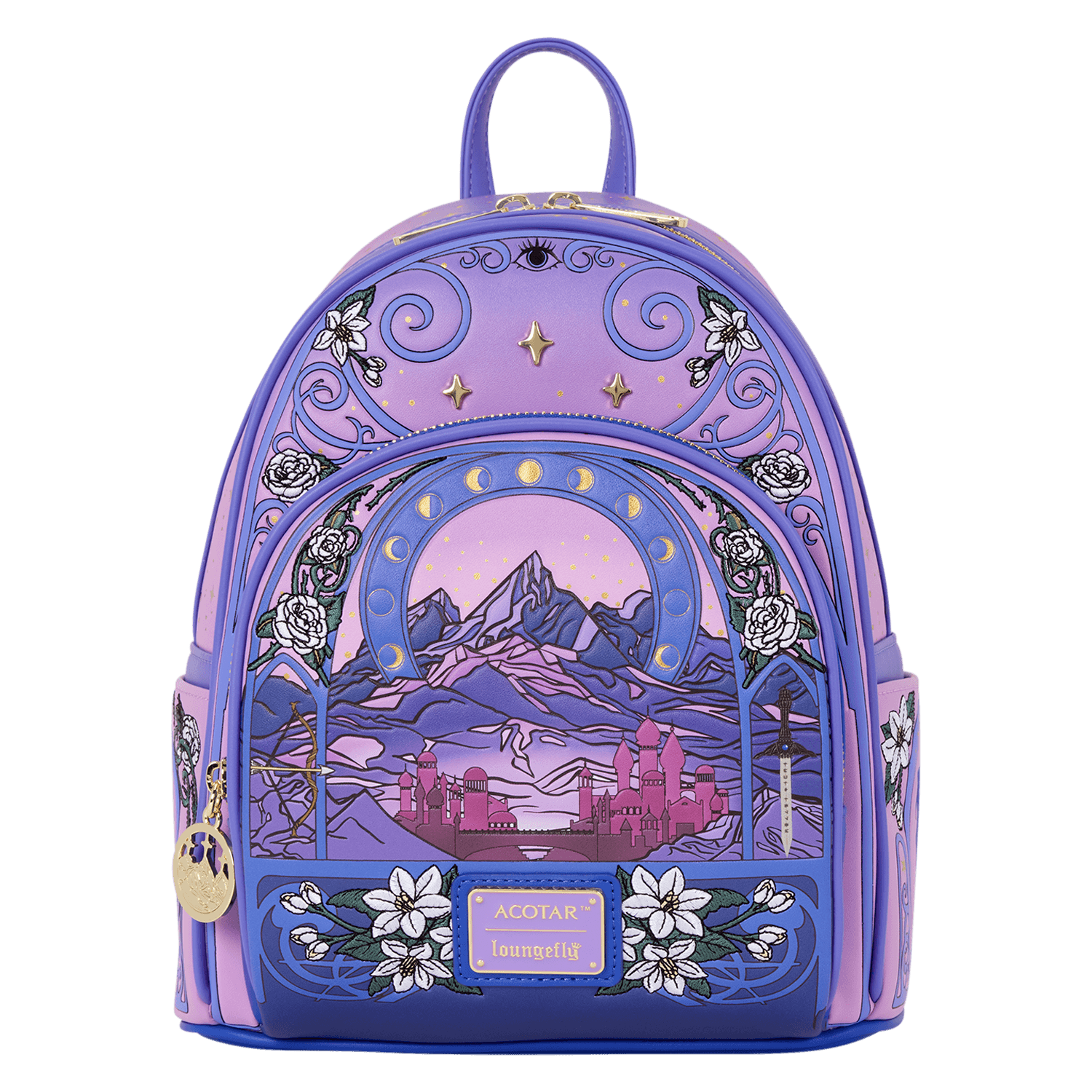 Loungefly A Court of Thorns and Roses Night Court Ramiel Mountain Mini-Rucksack