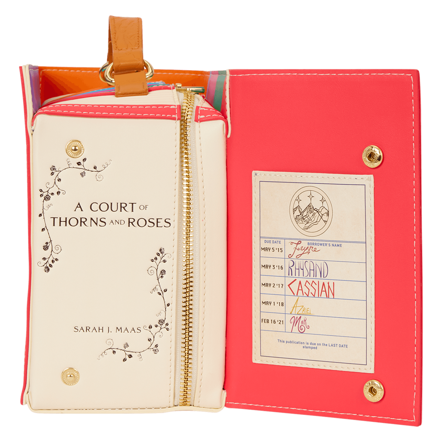 Loungefly A Court of Thorns and Roses Book Series Umhängetasche