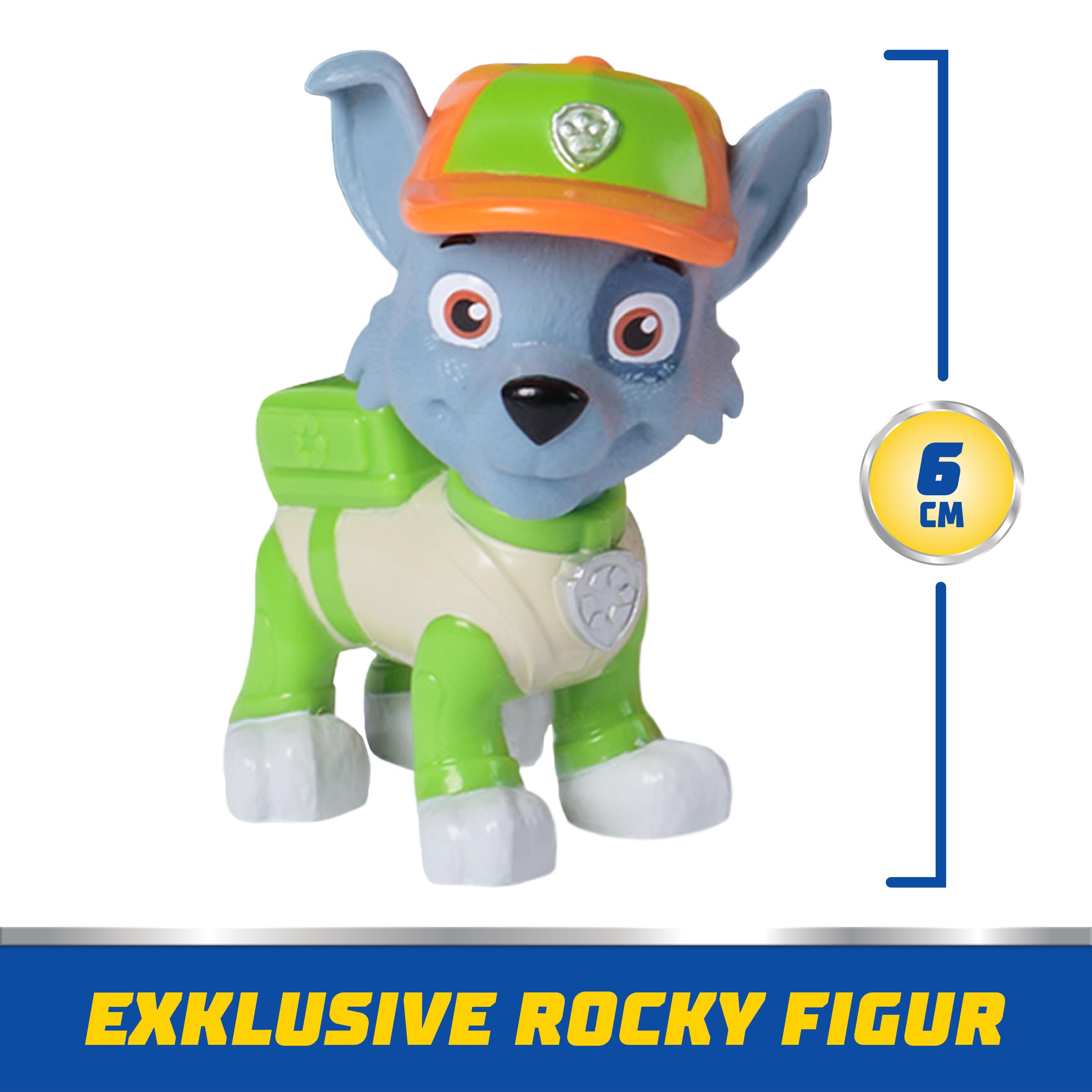 Produktbild PAW Patrol, Extragroßer Recycling-Truck mit Rocky Spielfigur und Verwandlungsfunktion (Deluxe Fahrzeug) 8 von 10