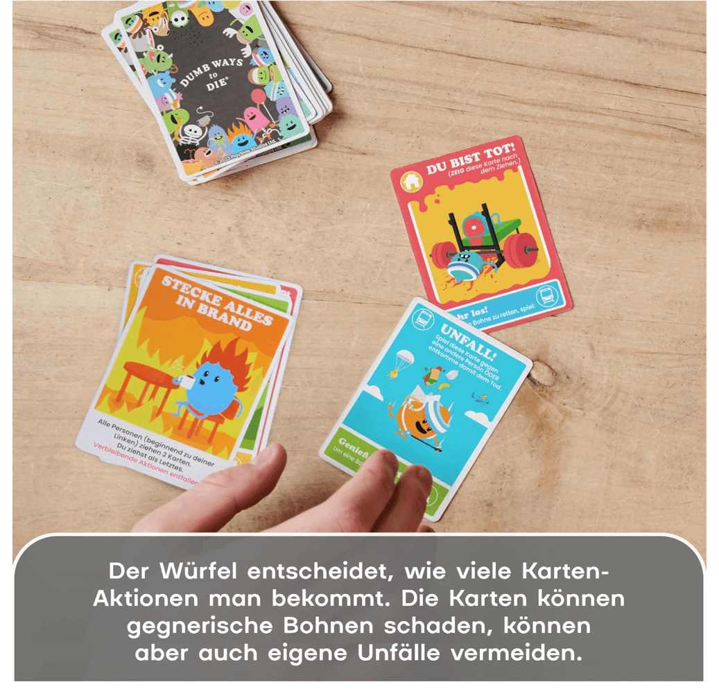 Produktbild Spin Master Games - Dumb Ways to Die: Das verrückt-geniale Kartenspiel 5 von 7